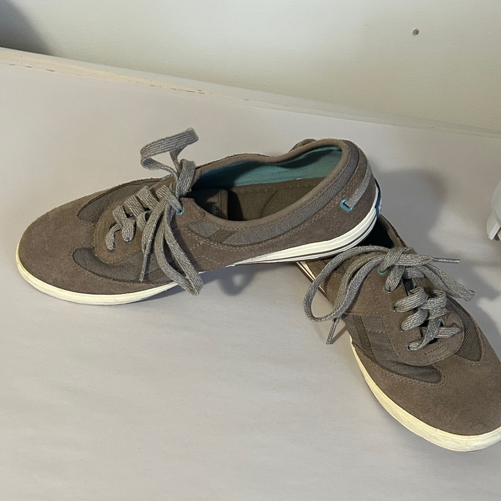 Keds Women's Brown Suede Sneakers size 8.5